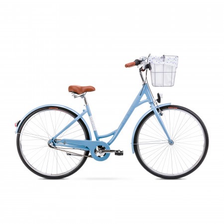 Bicicleta de oras pentru femei Romet Pop Art Eco 26 Lavanda 2023