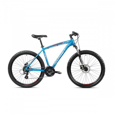Bicicleta de munte pentru barbati Romet Rambler R6.3 Albastru/Rosu/Argintiu 2023