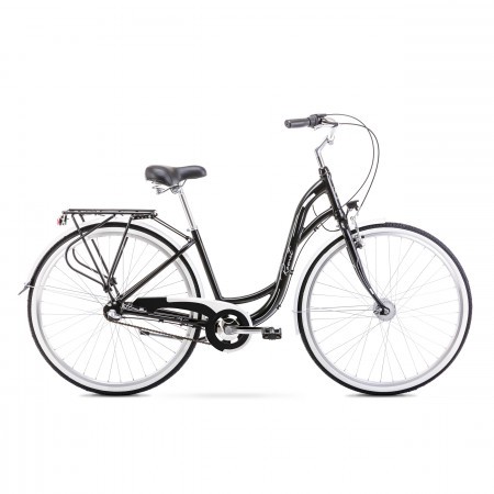 Bicicleta de oras pentru femei Sonata 2 Negru/Alb 2020