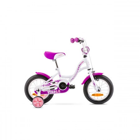Bicicleta pentru copii Tola 12 Alb/Mov 2020