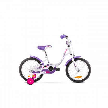Bicicleta pentru copii Tola 16 Alb/Mov 2020