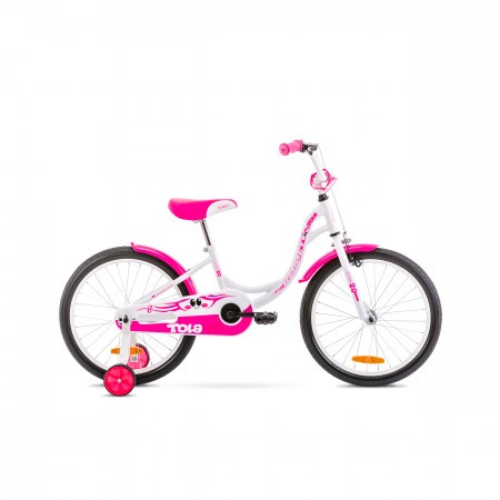 Bicicleta pentru copii Tola 20 Alb/Roz 2020