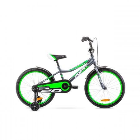 Bicicleta pentru copii Tom 20 Grafit/Verde 2020
