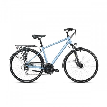 Bicicleta de trekking/oras pentru barbati Romet Wagant 4 Albastru/Bleumarin 2023