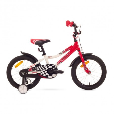 Bicicleta pentru copii Romet SALTO G 16 Alb-Rosu 2016 [Produs Buy Back]