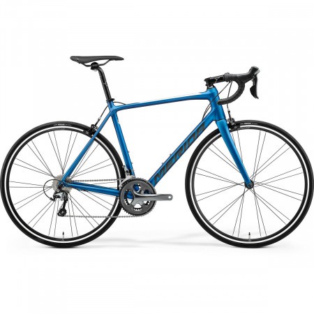 Bicicleta cursiera unisex Merida Scultura Rim 300 Albastru perlat/Gri 2021