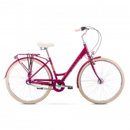 Bicicleta de oras pentru femei Romet Sonata Classic 26 Roz 2022
