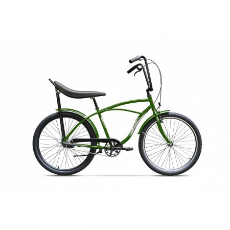 Bicicleta de oras Pegas Strada 1 - 1 viteza Verde Smarald