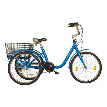 Tricicleta adulti Koliken Gommer 6 viteze albastra