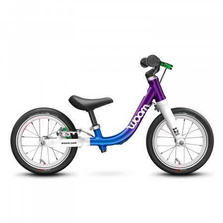 Bicicleta fara pedale pentru copii Woom 1 Cosmic Blurple
