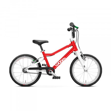 Bicicleta pentru copii Woom 3 Automagic Rosu