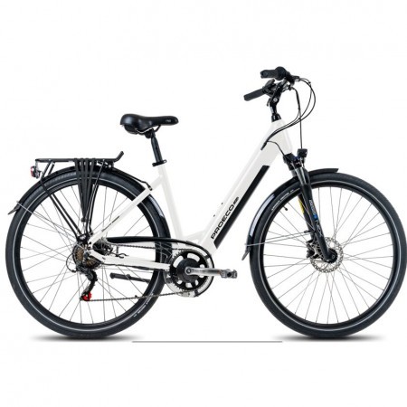 Bicicleta electrica Romet PROECO WAVE LTD 1.0 2023 Alb/Negru