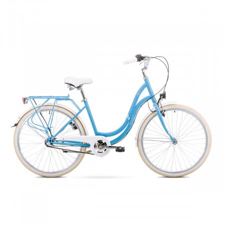 Bicicleta de oras pentru femei Romet Angel 26 3 Albastru 2019
