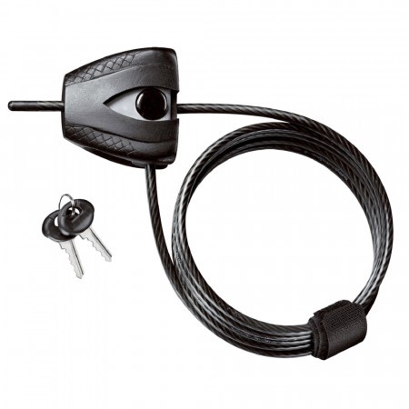 Antifurt Master Lock cablu Python 1.8m x 5mm Negru