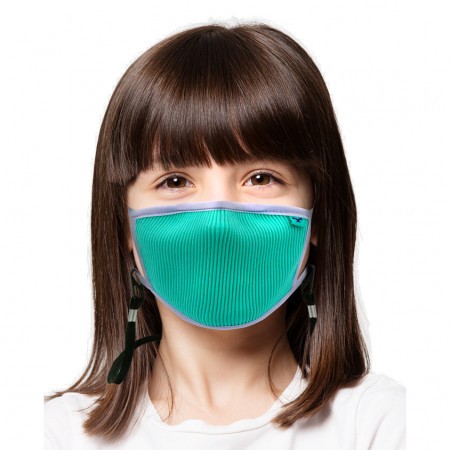 Masca sportiva pentru copii Naroo FU+ cu filtrare particule - multiple culori