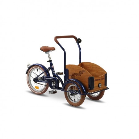 Bicicleta cargo unisex Pegas Mini Cargo 1 viteza Albastru Calator
