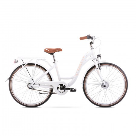 Bicicleta pentru copii Romet Panda 2 S/13 Alb/Piersica 2021