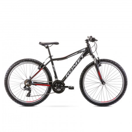 Bicicleta de munte pentru copii Romet Rambler R6.1 Jr Negru/Rosu 2021