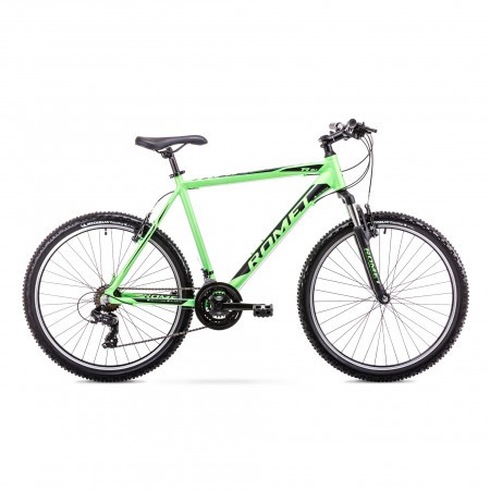 Bicicleta de munte pentru barbati Romet Rambler R6.1 Verde/Negru 2019
