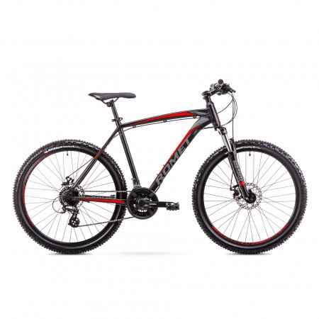 Bicicleta de munte pentru barbati Romet Rambler R6.3 Negru/Rosu 2019