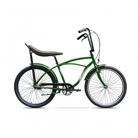 Bicicleta de oras pentru barbati Pegas Strada 1 Aluminiu 3S Verde Natura