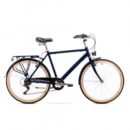 Bicicleta de oras pentru Barbati Romet Orion 6S Bleumarin 2019 [Produsul prezinta o zgarietura]