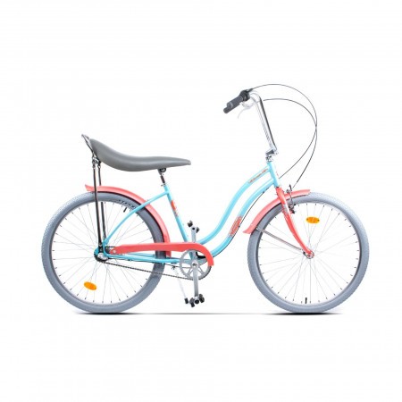 Bicicleta de oras pentru femei Pegas Strada 2 Aluminiu 3S Turcoaz Mofturos