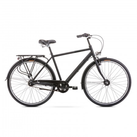 Bicicleta de oras pentru barbati Romet Grom 7S L/20 Negru 2021