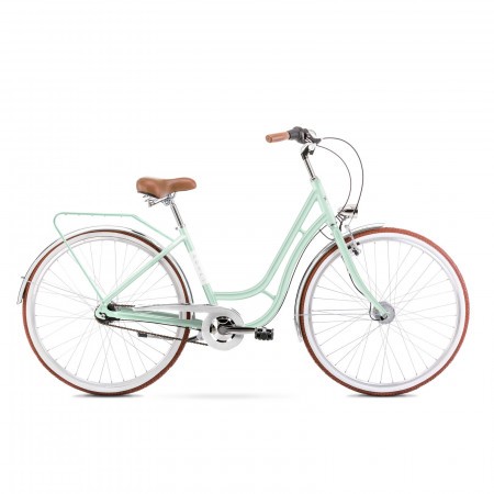 Bicicleta de oras pentru femei Romet Luiza Lux M/18 Verde fistic 2021