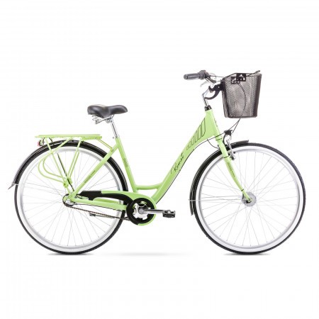 Bicicleta de oras pentru femei Romet Moderne 3 Verde lime 2021
