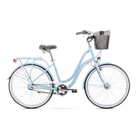 Bicicleta de oras pentru femei Romet Pop Art 26 Albastru 2021
