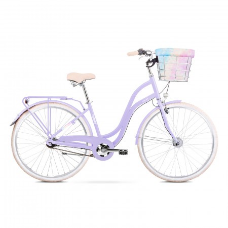 Bicicleta de oras pentru femei Romet Pop Art 28 Lux Violet 2021