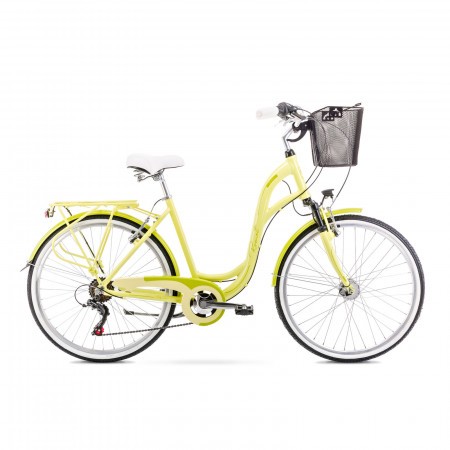 Bicicleta de oras pentru femei Romet Symfonia 1 Verde deschis 2021