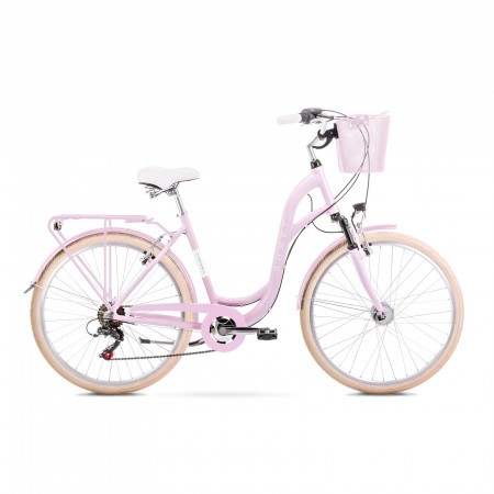 Bicicleta de oras pentru femei Romet Symfonia Eco Roz 2021