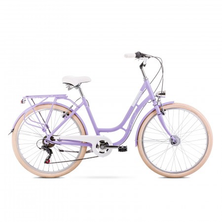 Bicicleta de oras pentru femei Romet Turing 6S M/18 Violet 2021