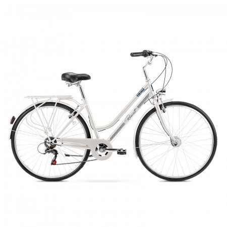 Bicicleta de oras pentru femei Romet Vintage D Alb 2021