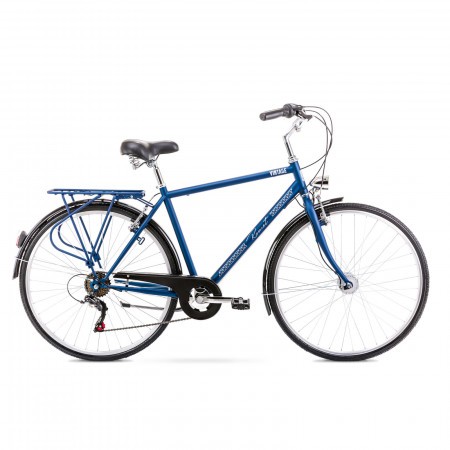 Bicicleta de oras pentru barbati Romet Vintage M Albastru inchis 2021