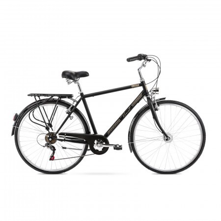 Bicicleta de oras pentru barbati Romet Vintage M Negru 2021