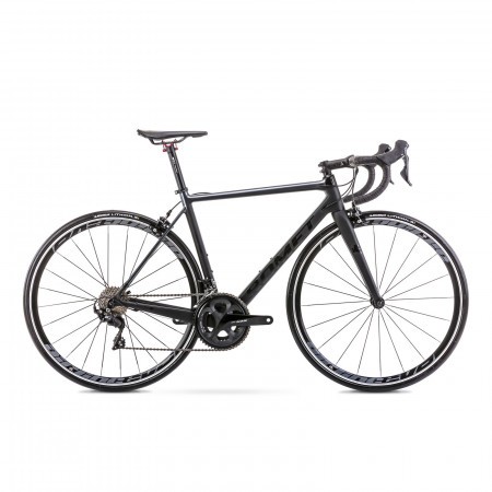 Bicicleta de sosea unisex Romet Huragan Crd Negru/Rosu 2021