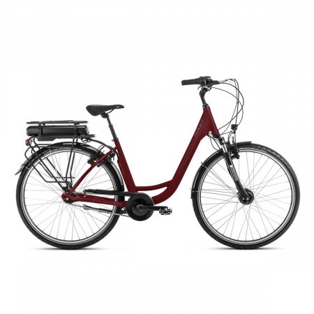 Bicicleta electrica de oras unisex Romet Metron Visiniu 2023