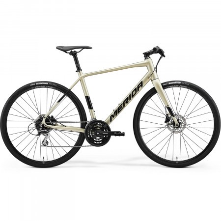 Bicicleta Fitness Unisex Merida Speeder 100 Sampanie/Negru 22/23