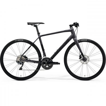 Bicicleta Fitness Unisex Merida Speeder 300 Argintiu/Negru 22/23