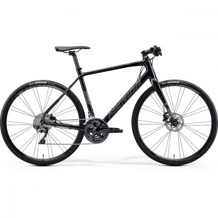 Bicicleta Fitness Unisex Merida Speeder 400 Argintiu/Negru 22/23