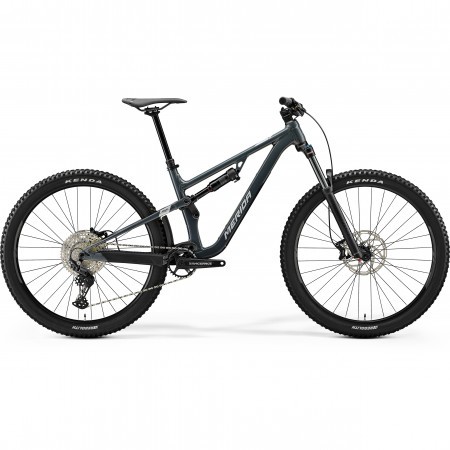 Bicicleta MTB Full Suspension Unisex Merida One-Forty 400 Gri/Argintiu 22/23