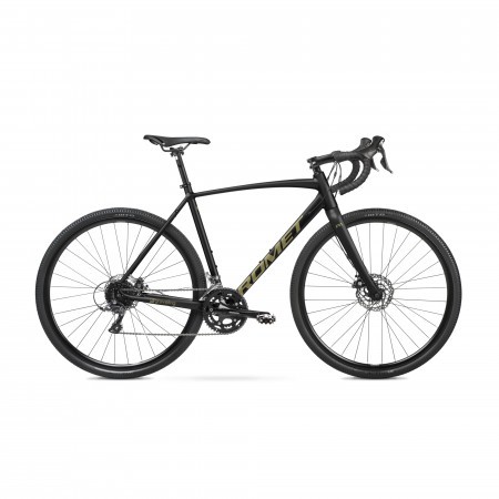 Bicicleta Gravel Romet Aspre 1 Negru/Auriu 2022