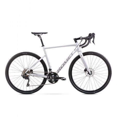 Bicicleta Gravel Romet Aspre 2 Argintiu/Gri 2022