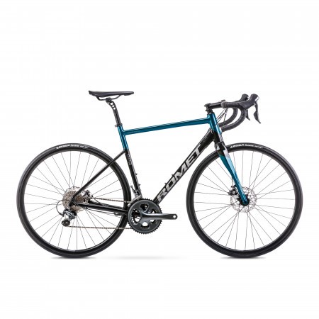 Bicicleta de Sosea Romet Huragan 4 Negru/Albastru 2022
