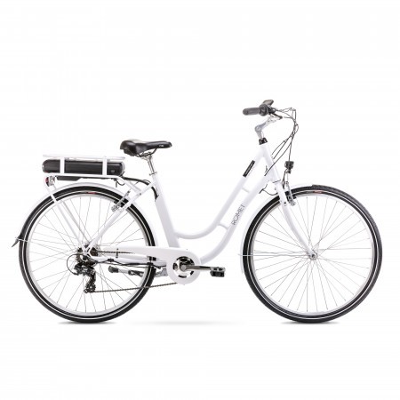Bicicleta Electrica pentru femei Romet Legend Alb 2022