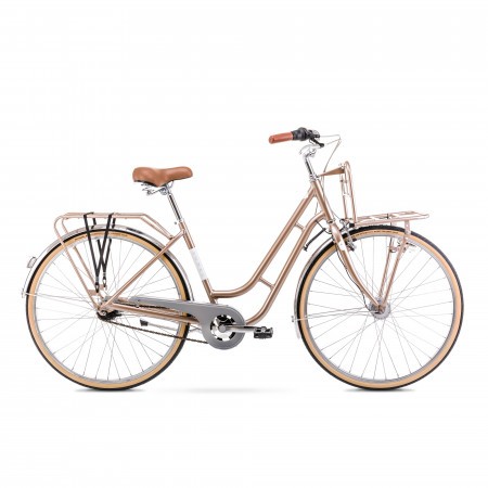 Bicicleta de Oras pentru femei Romet Luiza Lux Bej 2022