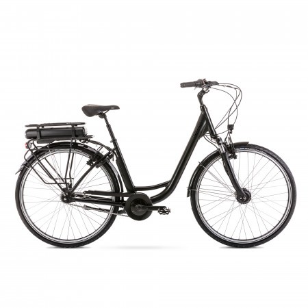 Bicicleta Electrica de oras pentru femei Romet Metron Negru 2022